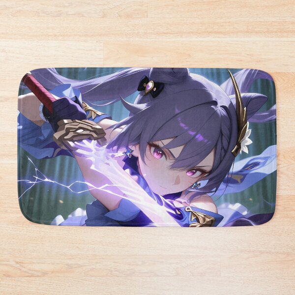 Item preview, Keqing Genshin Impact Electro Glow Intense Gaze designed and sold by PMartistStudio.
