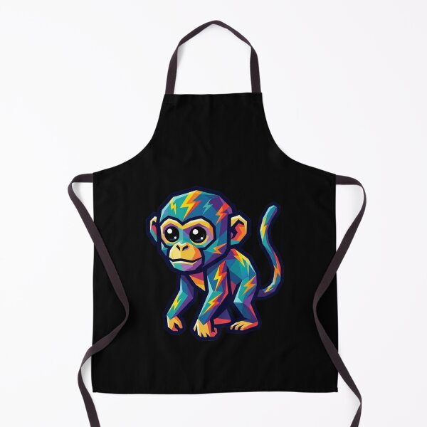 Item preview, Blue Thunder Monkey – Galactic Ape Sticker for Science Fiction Lovers designed and sold by bsbd-action.