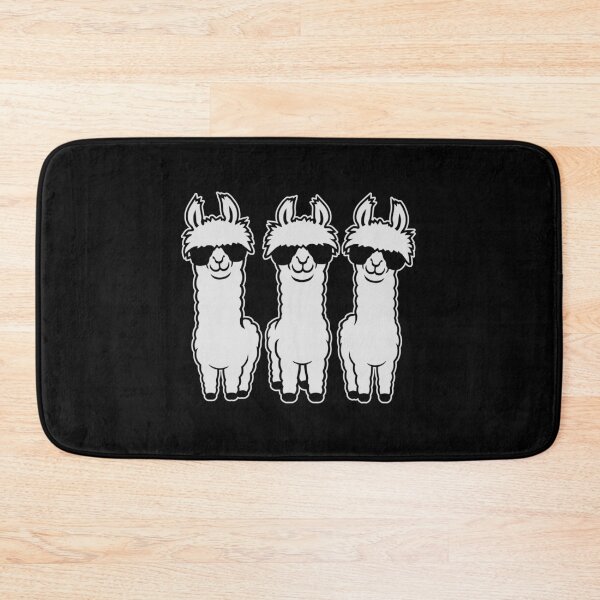 Item preview, Three Cool Llamas Row Sunglasses Funny Animal Squad designed and sold by shirt-o-mat.
