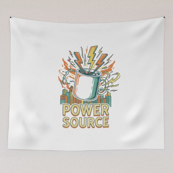 Item preview, Power Source Coffee Mug designed and sold by IllustrifyArts.