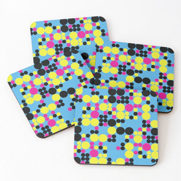 Item preview, Abstract - CMYK Dots designed and sold by Qalam&Pixel.