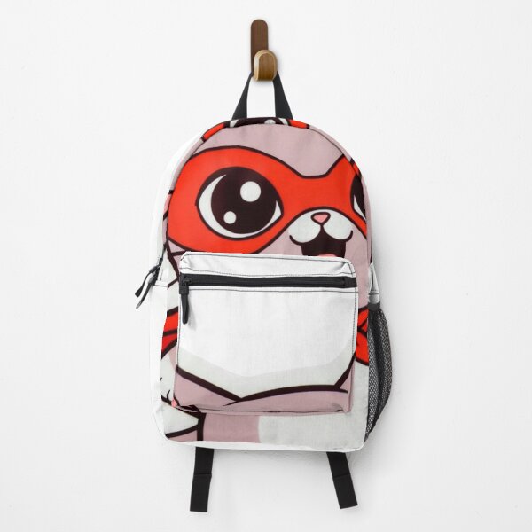 Item preview, Cute Kawaii Superhero Cat Cape Mask Sticker designed and sold by Hafcishop.