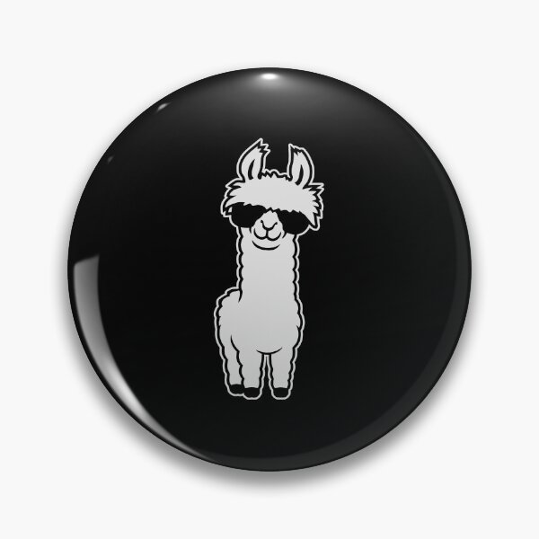 Item preview, Cool Llama Alpaca Sunglasses Smiling Funny Animal designed and sold by shirt-o-mat.