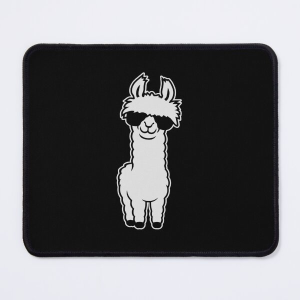 Item preview, Cool Llama Alpaca Sunglasses Smiling Funny Animal designed and sold by shirt-o-mat.
