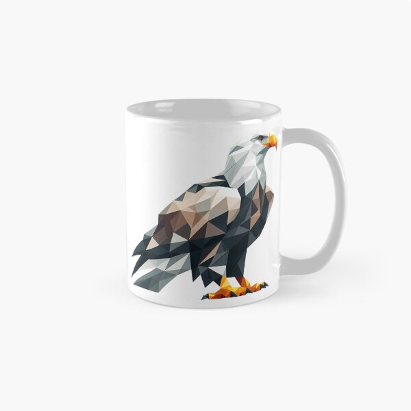 Item preview, Eagle Low Poly Illustration Design designed and sold by ekoprasetioart.