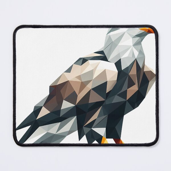 Item preview, Eagle Low Poly Illustration Design designed and sold by ekoprasetioart.