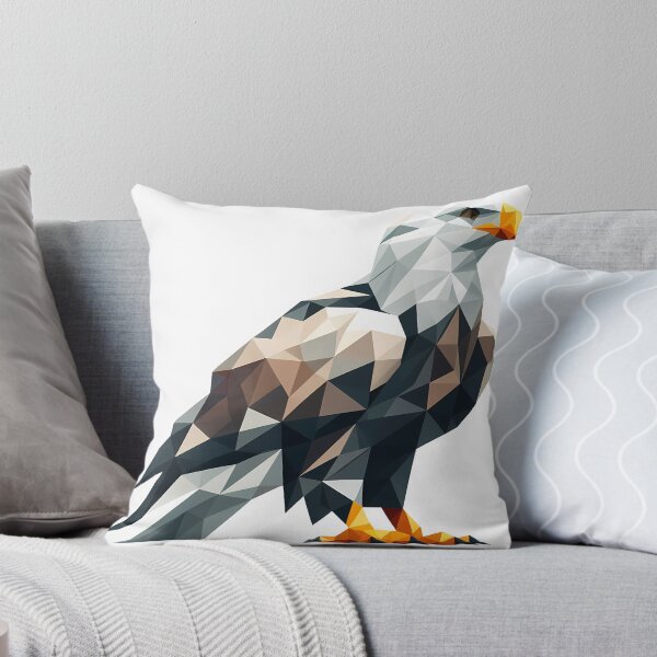 Item preview, Eagle Low Poly Illustration Design designed and sold by ekoprasetioart.