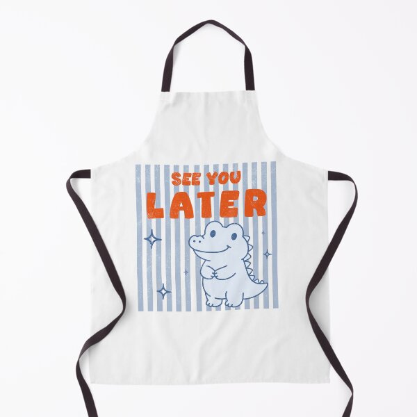 Item preview, Couquette Striped See You Later Alligator,While Summer Break, Beach Vacation designed and sold by vintagearttee.
