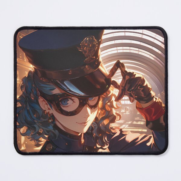 Item preview, Justine Caroline Persona 5 Officer Cap Sunbeams Arched Hallway designed and sold by PMartistStudio.