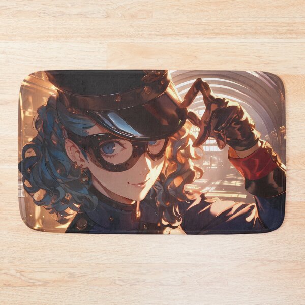 Item preview, Justine Caroline Persona 5 Officer Cap Sunbeams Arched Hallway designed and sold by PMartistStudio.