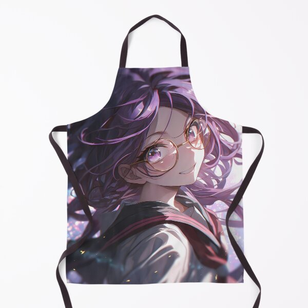 Item preview, Toko Fukawa Danganronpa Windy Glasses School Uniform Glow designed and sold by PMartistStudio.