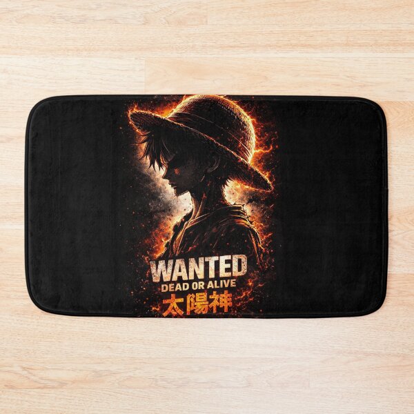 Item preview, Fiery Sun God Nika - Dark Aesthetic Pirate King Wanted Poster designed and sold by InkPop-Co.