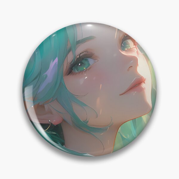 Item preview, Lucoa Miss Kobayashi Dragon Maid Dreamy Soft Light Green Hair designed and sold by PMartistStudio.