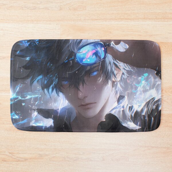 Item preview, Shinya Kogami Psycho Pass Cyberpunk Rain Neon Noir Portrait designed and sold by PMartistStudio.