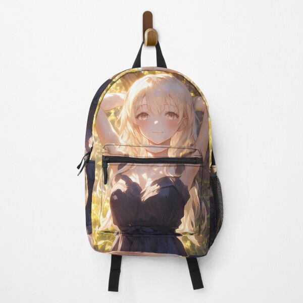 Item preview, Ais Wallenstein Danmachi Sunlit Forest Calm Blonde Warrior designed and sold by PMartistStudio.
