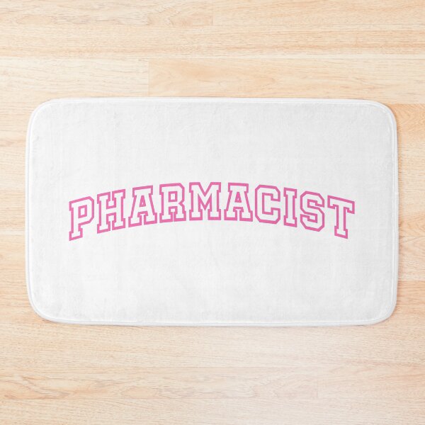 Item preview, Pharmacist - Pink Aesthetic Design Varsity Letters Embroider designed and sold by Nesstitches.