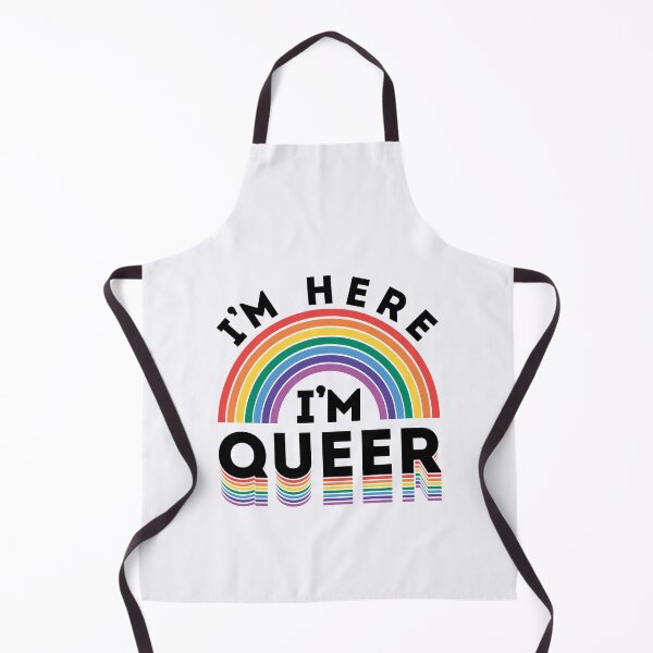 Item preview, I'm Here I'm Queer Rainbow Gay Pride Month Lesbian LGBTQ designed and sold by jaygo.