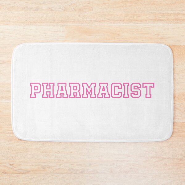 Item preview, Pharmacist - Pink Aesthetic Design Varsity Letters Embroider designed and sold by Nesstitches.