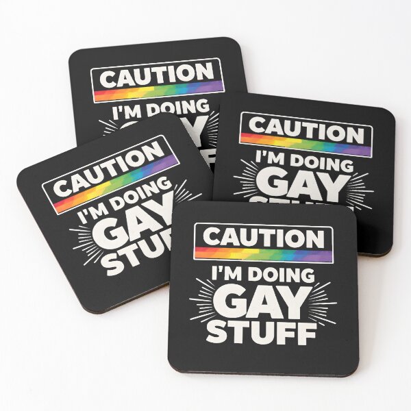 Item preview, Caution I'm Doing Gay Stuff designed and sold by JODYSMORGAN.