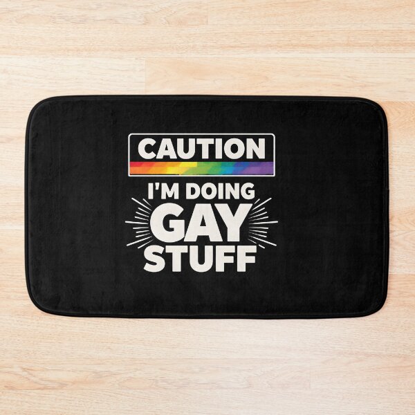 Item preview, Caution I'm Doing Gay Stuff designed and sold by JODYSMORGAN.