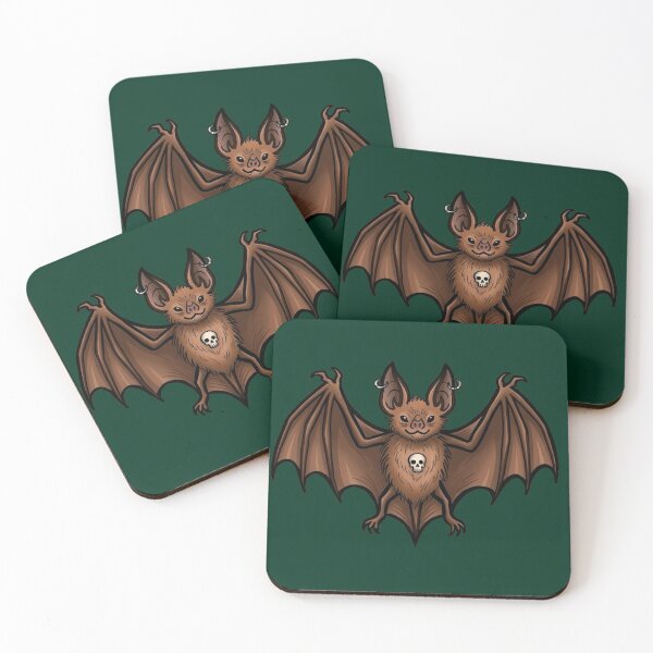 Item preview, Goth Bat Aesthetic: Grunge Spirit Animal & Skull Art designed and sold by KabronX.