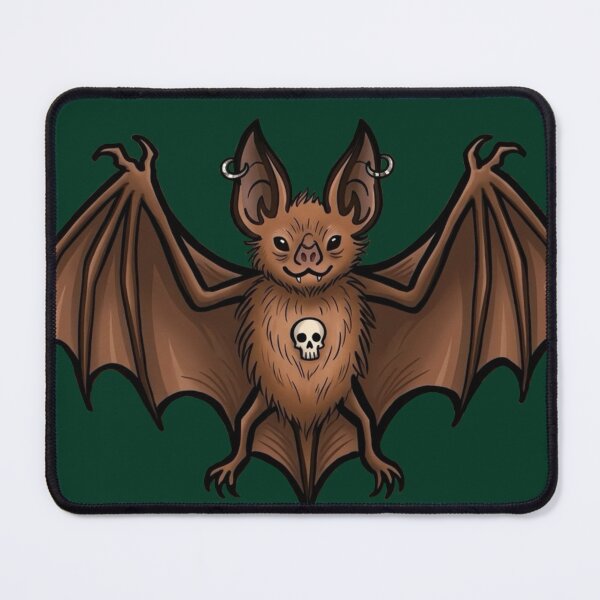 Item preview, Goth Bat Aesthetic: Grunge Spirit Animal & Skull Art designed and sold by KabronX.