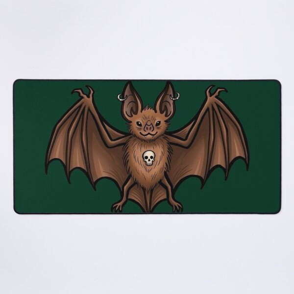Item preview, Goth Bat Aesthetic: Grunge Spirit Animal & Skull Art designed and sold by KabronX.