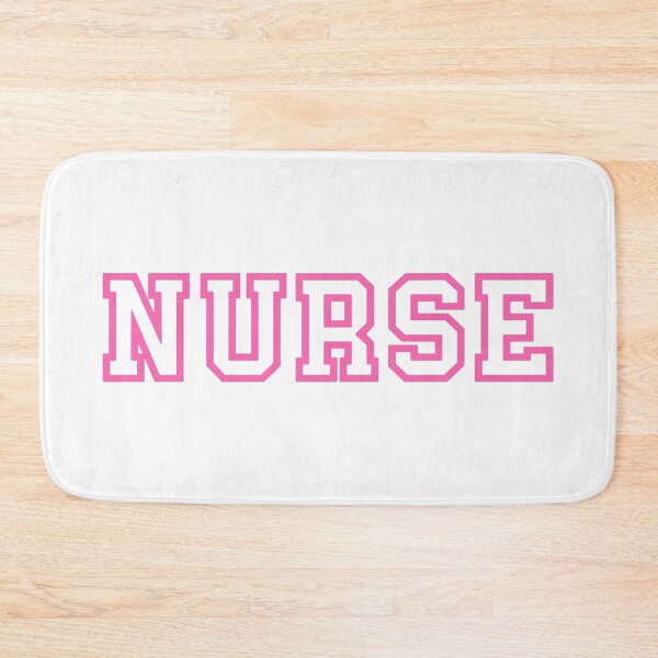 Item preview, Nurse - Pink Aesthetic Design Varsity Letters Embroider designed and sold by Nesstitches.