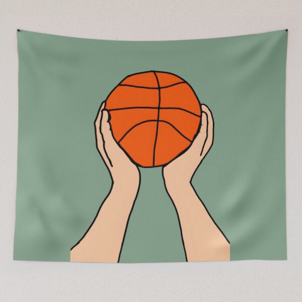 Item preview, Hand holding basketball designed and sold by Newrealis.