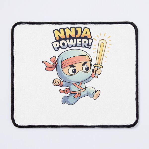 Item preview, Ninja Power Cute Little Ninja Design designed and sold by SoftSproutstu.