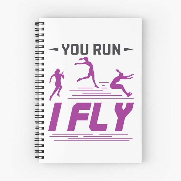 Item preview, Long Jump Women You Run I Fly designed and sold by jaygo.