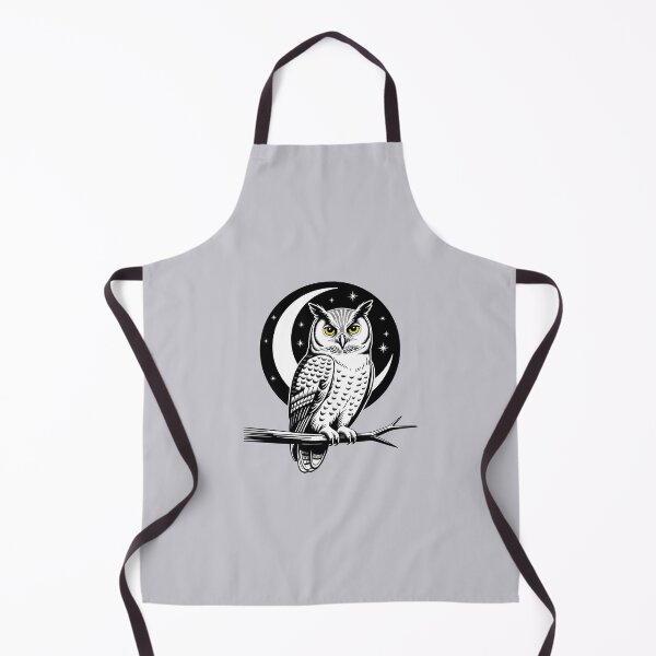Item preview, Mystic Owl Moon Silhouette - Celestial Forest Art designed and sold by ArthousePromos.