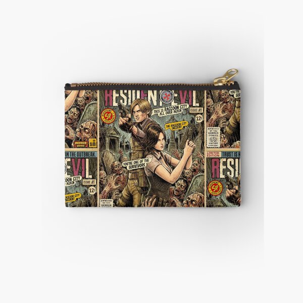Item preview, Resident Evil 6 Leon and Helena Retro Comic Cover Art designed and sold by Back2Collage.