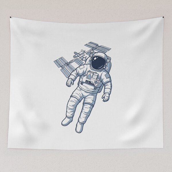 Item preview, Astronaut ISS Drift designed and sold by IllustrifyArts.
