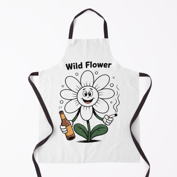 Item preview, Wild Flower Funny Graphic designed and sold by Gallory Hive.