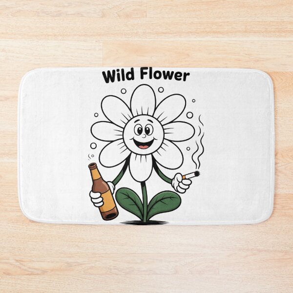 Item preview, Wild Flower Funny Graphic designed and sold by Gallory Hive.