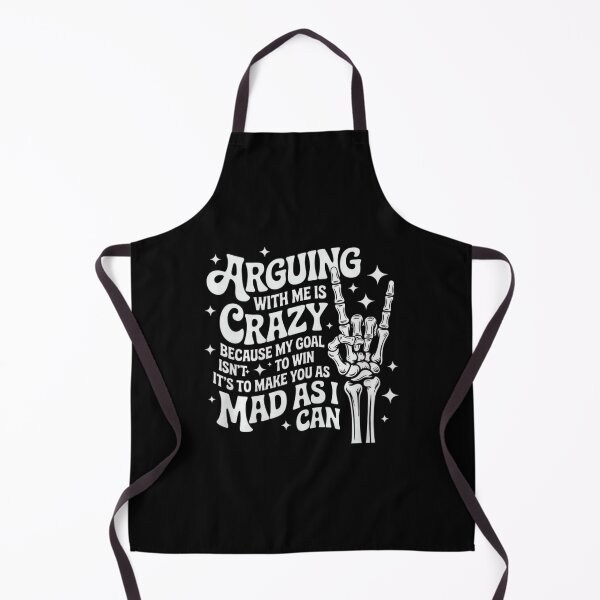 Item preview, Funny Skeleton Hand Quote – Arguing with Me is Crazy Premium Tri-Blend designed and sold by hqmofoo35.
