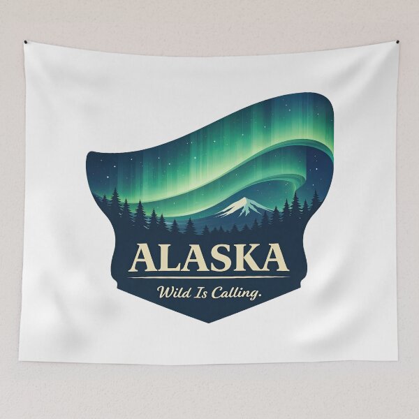 Item preview, Aurora Whispers Across the Wild designed and sold by EdvvinStudios.