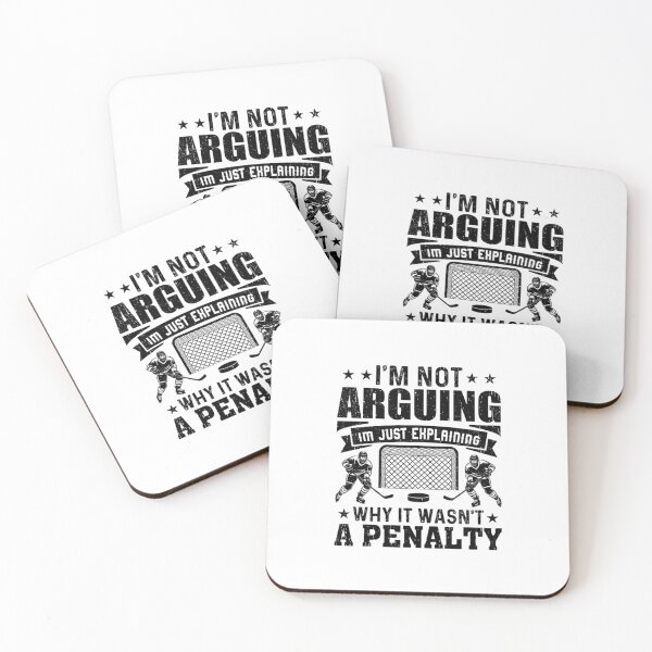Item preview, Funny Hockey Player I’m Not Arguing Just Explaining Penalty designed and sold by hqmofoo35.