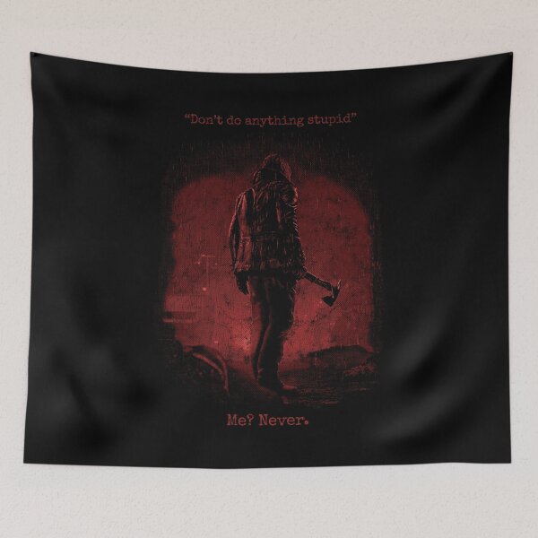 Item preview, Don't Do Anything Stupid Resident Evil 9 Requiem Leon Kennedy Distressed designed and sold by Power Up Prints.