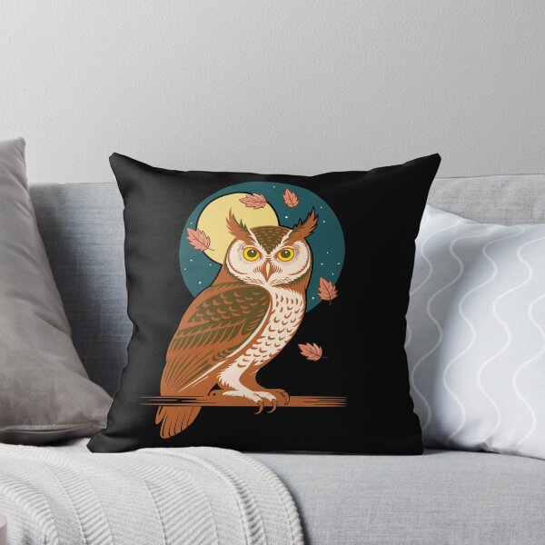 Item preview, Midnight Forest Owl - Warm Glow Dark Mode Design - Optimized for Dark Apparel designed and sold by ArthousePromos.