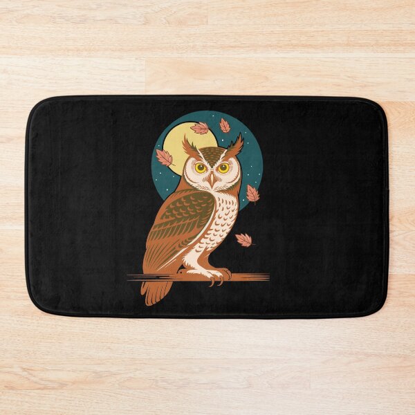 Item preview, Midnight Forest Owl - Warm Glow Dark Mode Design - Optimized for Dark Apparel designed and sold by ArthousePromos.
