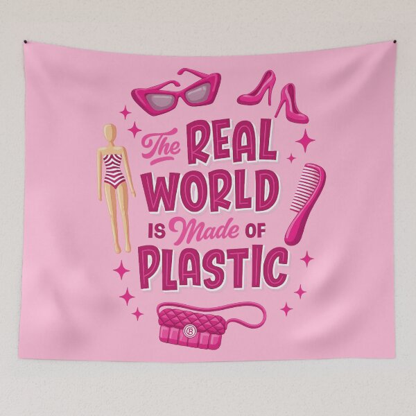 Item preview, The real world is made of plastic designed and sold by JarquinDD.