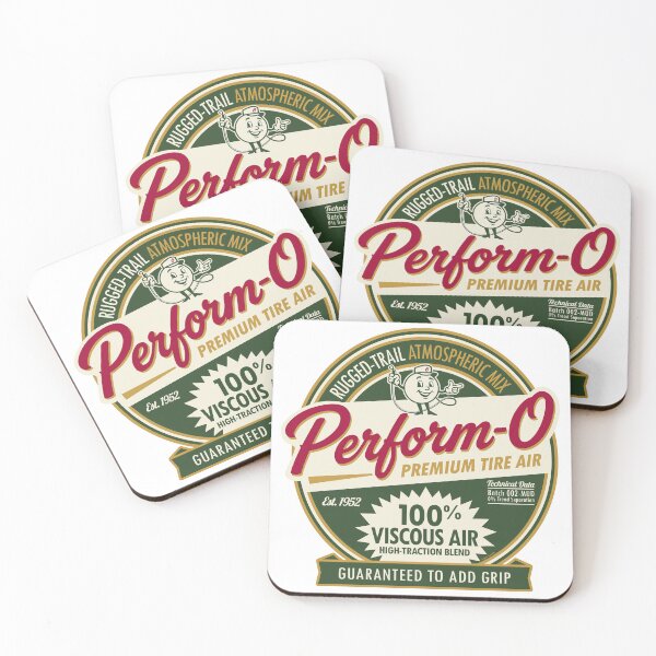 Item preview, Perform-O Rugged-Trail Atmospheric Mix: Satirical Off-Road Tire Air Logo designed and sold by Automotive Art by Greg.