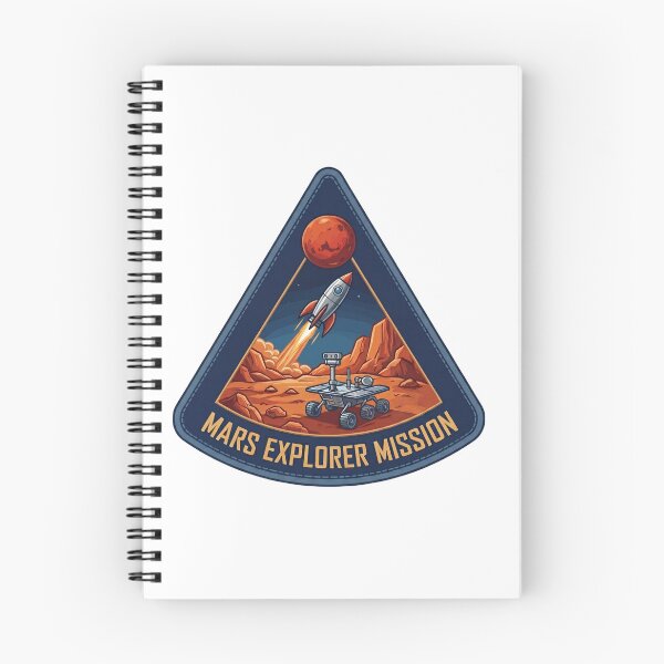 Item preview, Mars Explorer Mission designed and sold by IllustrifyArts.