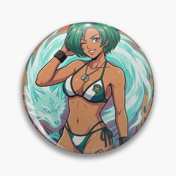 Item preview, Guilty Gear Giovanna - Sexy Bikini Retro 90s Anime Style designed and sold by GachaGooners.