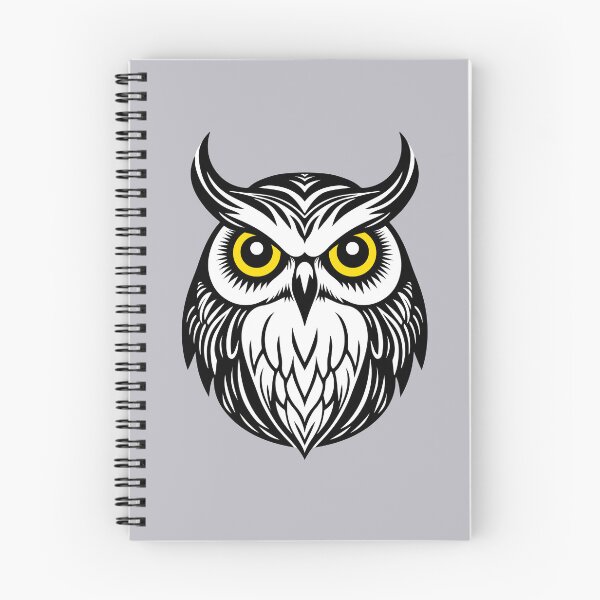 Item preview, Golden Eye Owl Portrait - Bold Graphic Nature Design designed and sold by ArthousePromos.