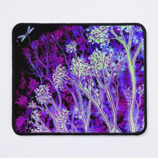 Item preview, Dragonfly and Purple Trees designed and sold by Linda Callaghan.