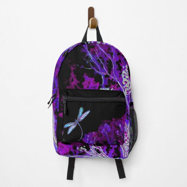 Item preview, Dragonfly and Purple Trees designed and sold by Linda Callaghan.