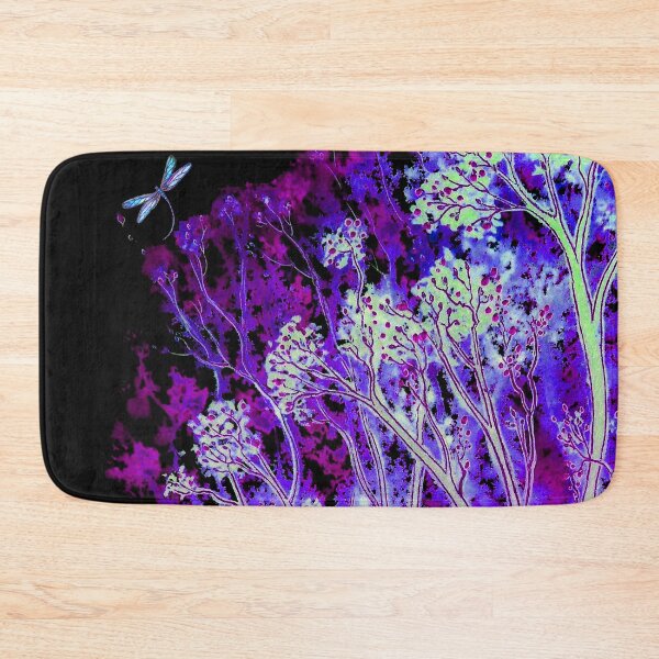 Item preview, Dragonfly and Purple Trees designed and sold by Linda Callaghan.